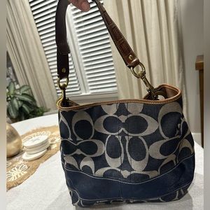 Coach jean purse
